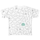 モチリズムのなかまモチ All-Over Print T-Shirt