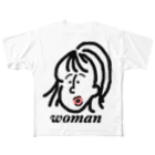 990604のwoman フルグラフィックTシャツ