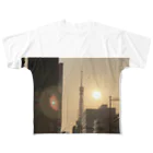 まもるのおうちの東京の光と陰 All-Over Print T-Shirt