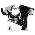 (ᵔᴥᵔ)ののなめ All-Over Print T-Shirt