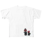 macoroのかずちゃんふれんず All-Over Print T-Shirt