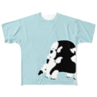 ゴトウミキのアイクイ親子フルグラT All-Over Print T-Shirt