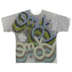 カニホイップのSmoky All-Over Print T-Shirt