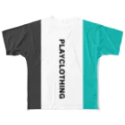 PLAY clothingのSIDE 2 COLOR NO.1 All-Over Print T-Shirt