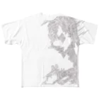 randomyokoの横顔 [抽象アート] All-Over Print T-Shirt