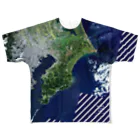 WEAR YOU AREの千葉県 長生郡 Tシャツ 両面 All-Over Print T-Shirt