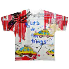 DoiMayumiのPOP ART（To time traveling） フルグラフィックTシャツ