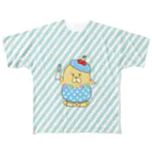 エツコロジーのおじゃもんくんさわやかソーダ All-Over Print T-Shirt