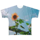 』Always Keep Sunshine in your heart🌻の『太陽🌞と北風』 All-Over Print T-Shirt