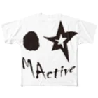 MActive公式(笑)のMActive君オリジナルグッズ フルグラフィックTシャツ