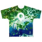 WEAR YOU AREの岡山県 岡山市 Tシャツ 両面 All-Over Print T-Shirt