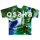 WEAR YOU AREの奈良県 吉野郡 Tシャツ 両面 All-Over Print T-Shirt