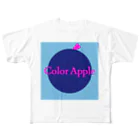 ColorAppleのColorAppleロゴ2 フルグラフィックTシャツ