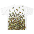 みつ公式ショップの【フリツム】コンガラガル画001 All-Over Print T-Shirt