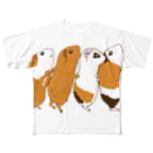 n555のチンアナゴモルモット All-Over Print T-Shirt