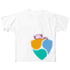 スタジオ嘉凰のnemおネム All-Over Print T-Shirt