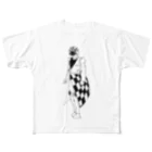 MIHATENA-Sのヒーローシリーズ０３ 主食はガム All-Over Print T-Shirt