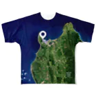 WEAR YOU AREの北海道 稚内市 Tシャツ 両面 フルグラフィックTシャツ