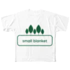 smallblanketのSB LOGO2 フルグラフィックTシャツ