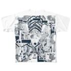 今川宇宙の牛の悪夢 All-Over Print T-Shirt