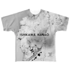 WEAR YOU AREの石川県 鳳珠郡 Tシャツ 両面 All-Over Print T-Shirt