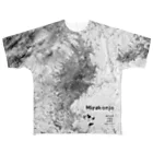 WEAR YOU AREの日本 Tシャツ 両面 フルグラフィックTシャツ