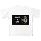 ysmerketの愛猫との絆、特別な愛猫グッズ フルグラフィックTシャツ