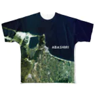 WEAR YOU AREの北海道 網走市 Tシャツ 両面 All-Over Print T-Shirt