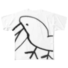 いばらき自立支援センター「ぽかぽか」の鳥 All-Over Print T-Shirt