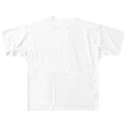 白い壁のabstract All-Over Print T-Shirt