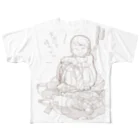 alpssammyakuの登山準備中 All-Over Print T-Shirt