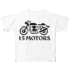 ONE FIVE WORLDの”15MOTORS” ロゴ小 フルグラフィックTシャツ