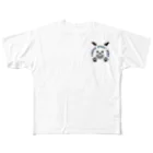 びみょかわアニマルのピエロ犬 All-Over Print T-Shirt