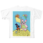 Animaru639のThe Land of Cats-003 All-Over Print T-Shirt