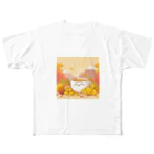 chapinnuのイチョウと紅茶シリーズ② All-Over Print T-Shirt