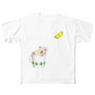 AriyamaSayuriの今日ものんびり。きんハムちゃん All-Over Print T-Shirt