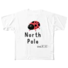 north pole miniのNorthPoleてんとうちゃんシリーズ フルグラフィックTシャツ