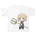 おさしみの"おさしみ"オリジナルキャラクター 【ミーラ】 フルグラフィックTシャツ