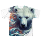 e-lily32のBeautiful Bear　聖戦士　A All-Over Print T-Shirt