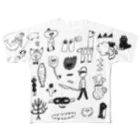 桜のらくがき All-Over Print T-Shirt