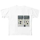 K'zolojiのE＝energy All-Over Print T-Shirt