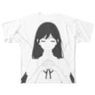 Genelendの天使ガールＴシャツ フルグラフィックTシャツ