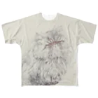 光平洋子のかしこい猫  エキゾチックショートヘア(ロング) All-Over Print T-Shirt