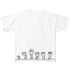 lollipop cowboyのチンアニャゴ All-Over Print T-Shirt