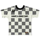 HAVE A BIKE DAY. ＠ SUZURIのHABDmoto フルグラフィックTシャツ