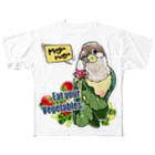 ウロコインコてんびん家のお野菜大好きウロコ All-Over Print T-Shirt