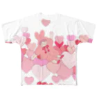 🎀宇佐木 芙和子🎀のLove＆Fuwako フルグラフィックTシャツ