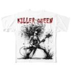 PALA's SHOP　cool、シュール、古風、和風、のguitar女子(KILLER　 QUEEN) All-Over Print T-Shirt