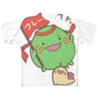 めるこーぽれーしょんのあなたを応援☆こけだまま フルグラフィックTシャツ