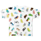 TESHIGOTOの小鳥軍 All-Over Print T-Shirt